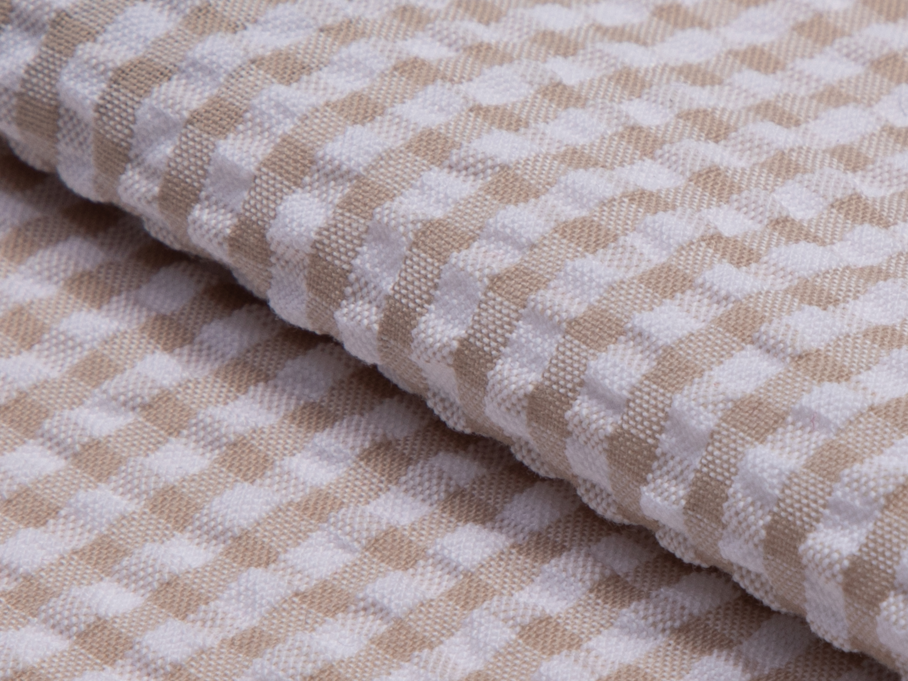 Seersucker 44s — Wash and Wear SS-14%20Tan%20Checks
